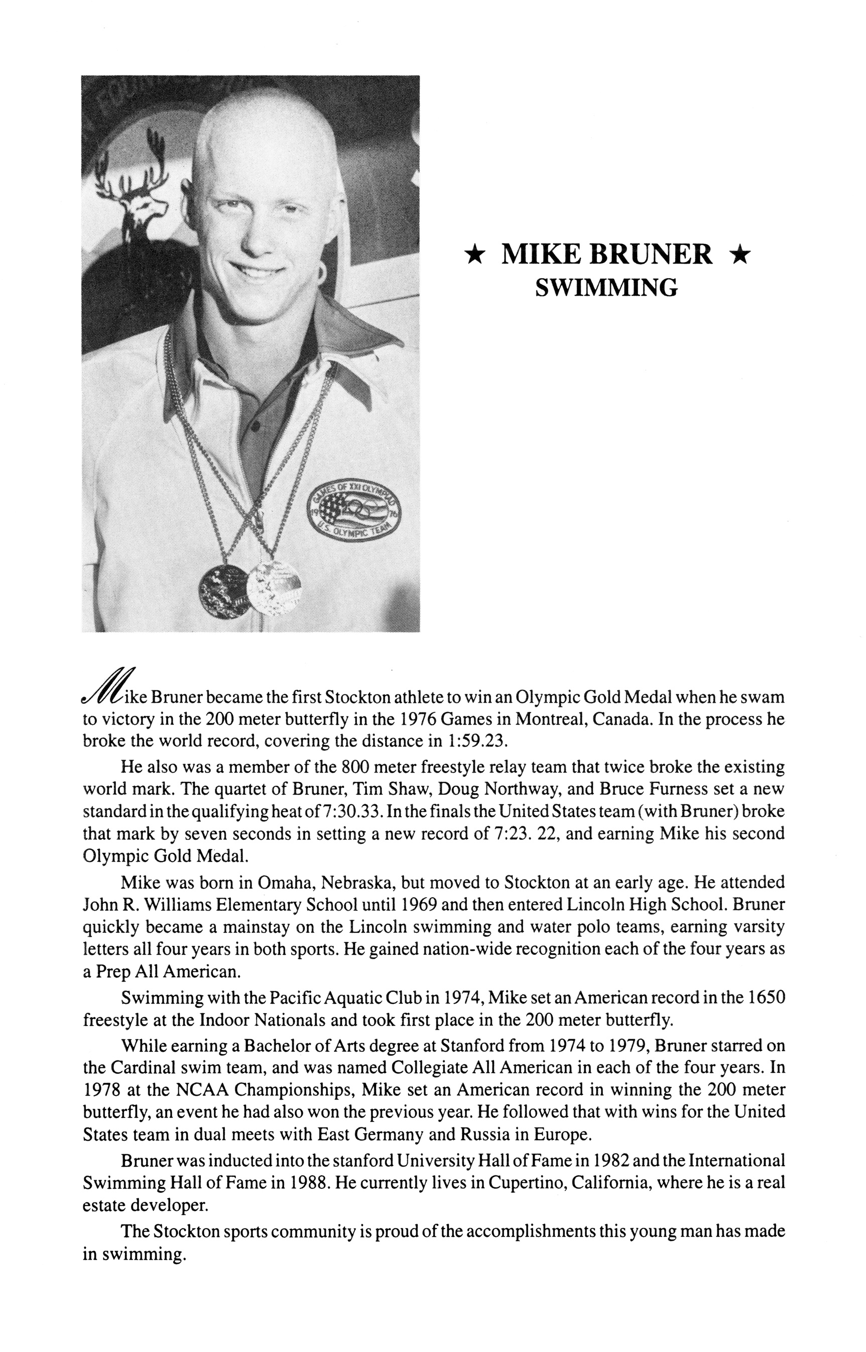 Stockton Athletic » Mike Bruner